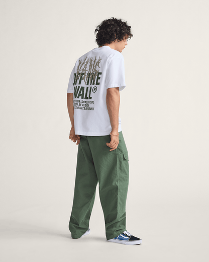 Vans Skate Loose Cargo Pants by Atiba Jefferson in Atiba Pine Forest Green