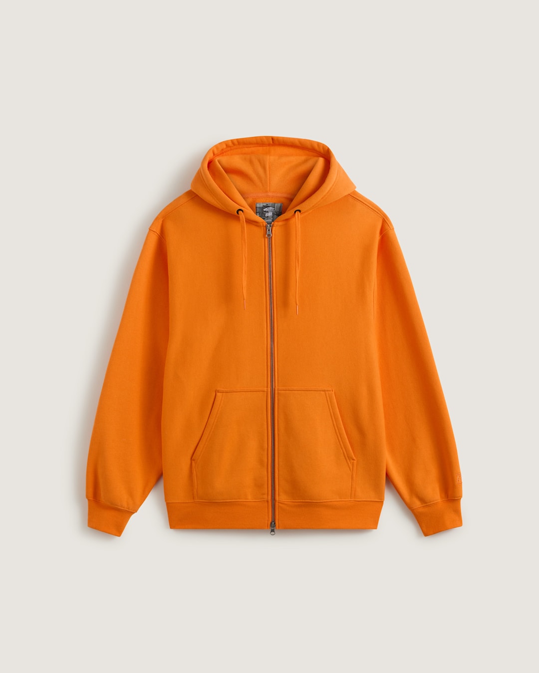 Vans Skate Zip Hoodie by Atiba Jefferson in Atiba Solar Orange