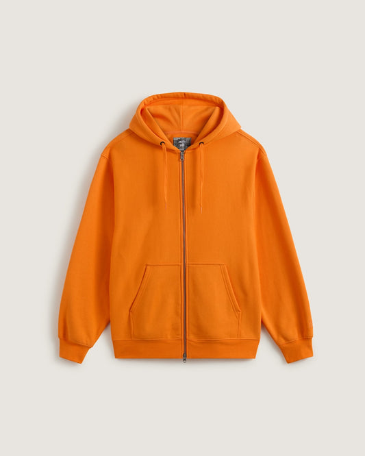 Vans Skate Zip Hoodie by Atiba Jefferson in Atiba Solar Orange