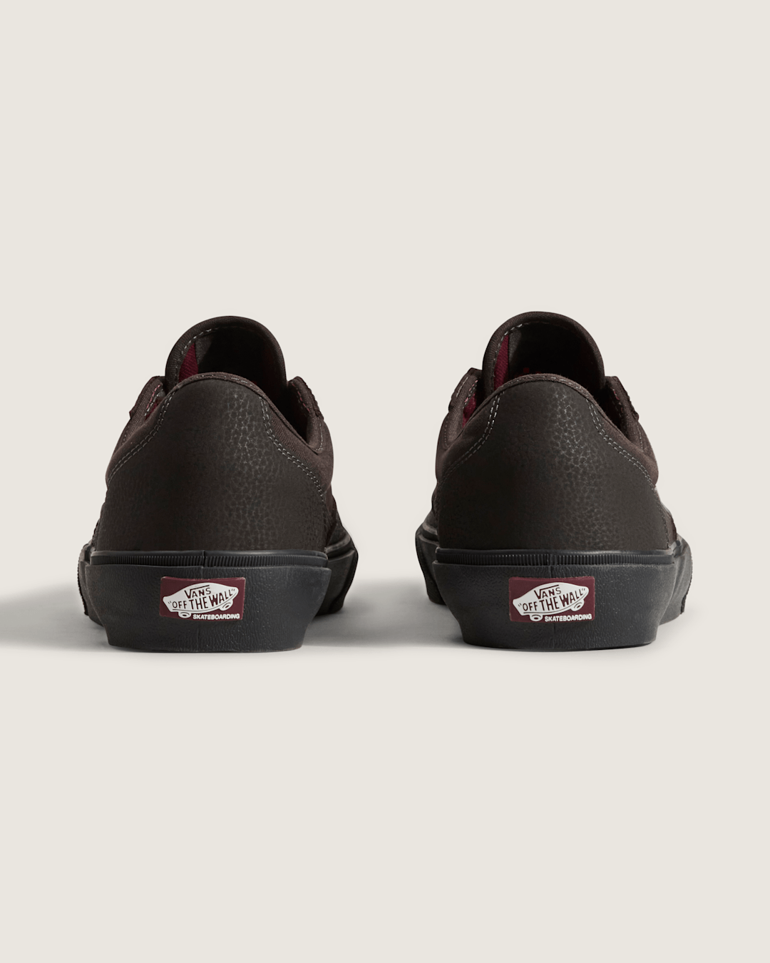 Vans Skate Curren Caples Shoe in Dark Brown