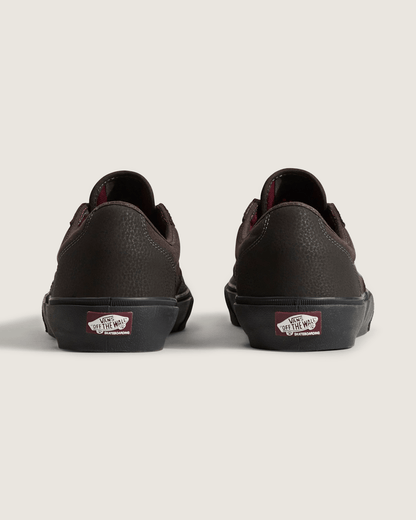 Vans Skate Curren Caples Shoe in Dark Brown