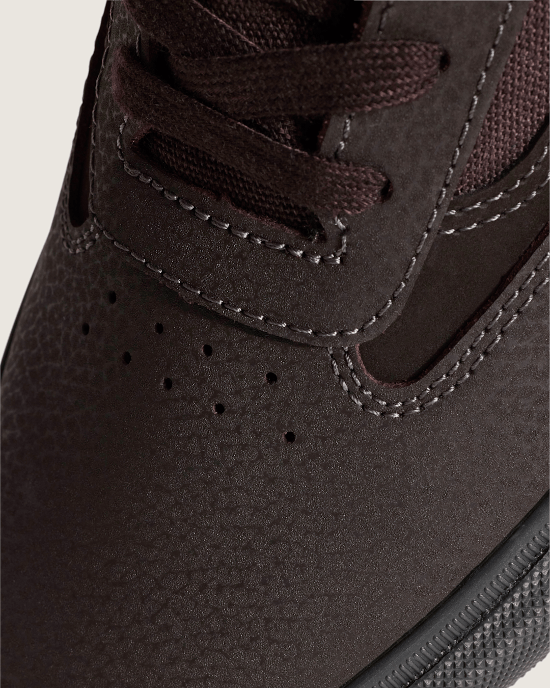 Vans Skate Curren Caples Shoe in Dark Brown