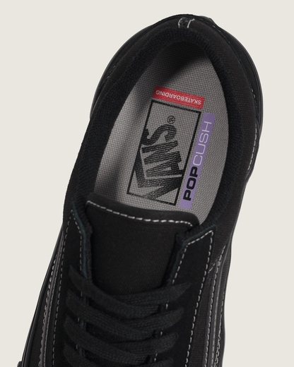 Vans Skate Old Skool Shoe in Black / Grey