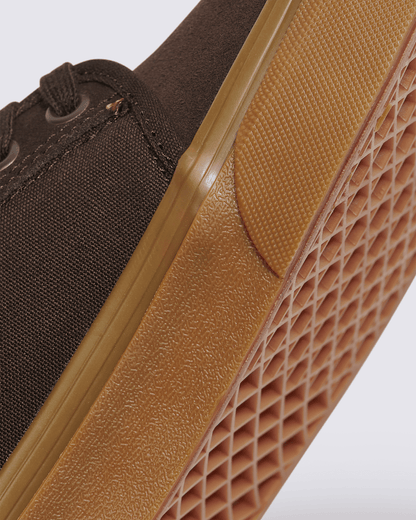 Vans Skate Chukka Low Gum Shoe in Dark Brown