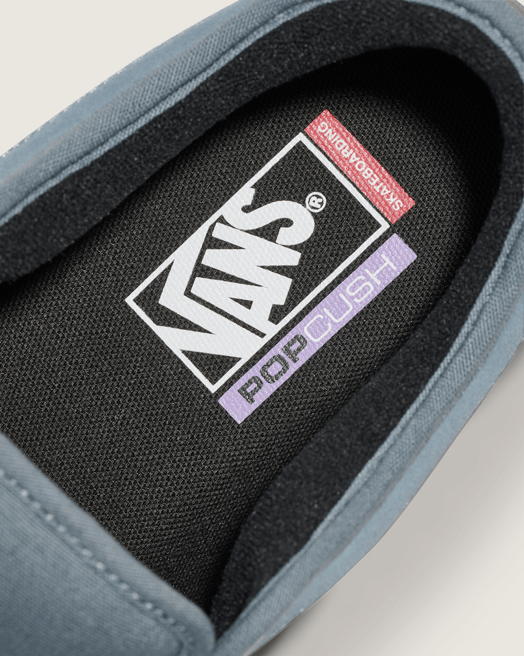 Vans Skate Chukka Low Sidestripe Shoe in Slate Blue / Navy