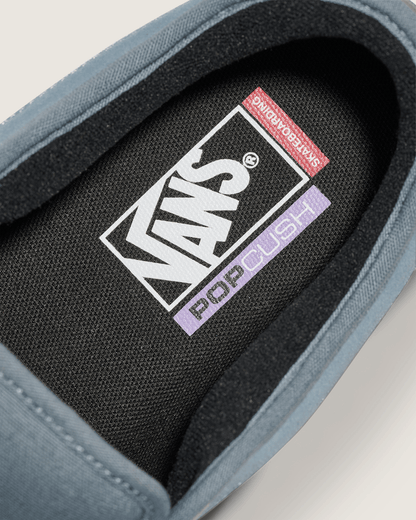 Vans Skate Chukka Low Sidestripe Shoe in Slate Blue / Navy