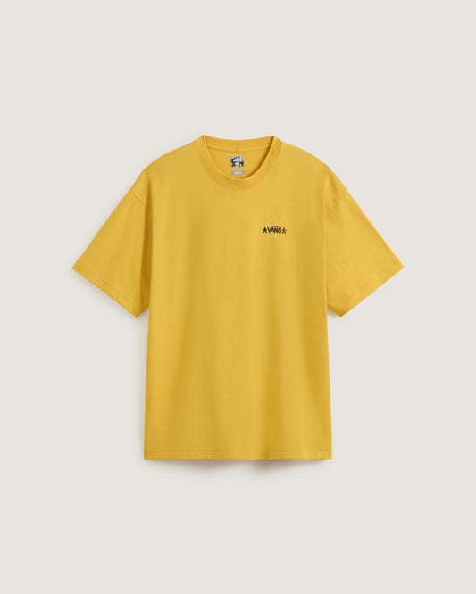 Vans Skate Hug T-Shirt by Atiba Jefferson in Atiba Spicy Mustard Yellow