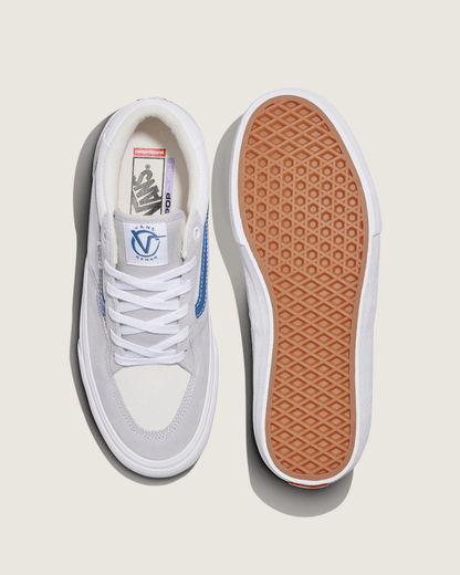 Vans Skate Rowan Shoe in Grey / Blue