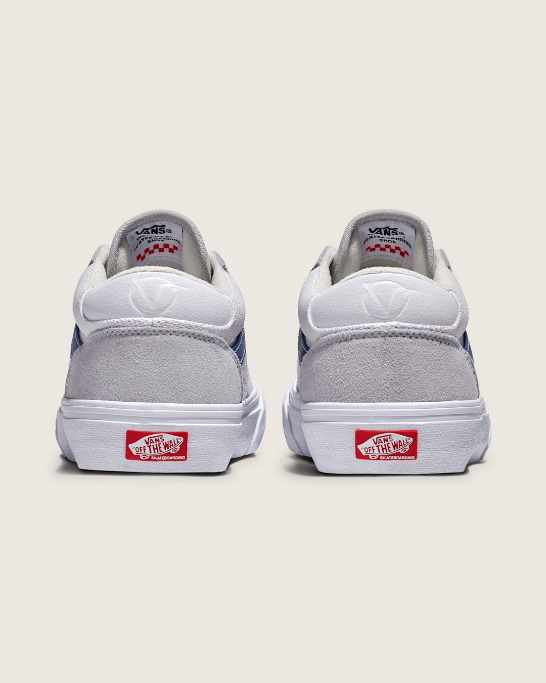Vans Skate Rowan Shoe in Grey / Blue