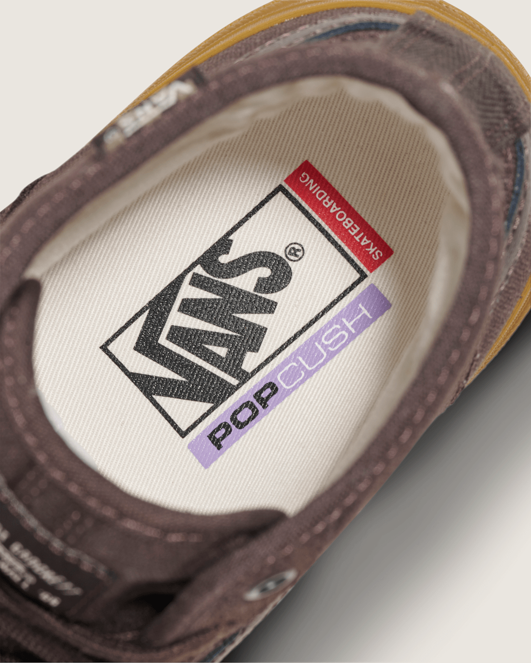 Vans Skate Gilbert Crockett High Shoe in Brown / Gum