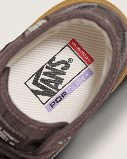Vans Skate Gilbert Crockett High Shoe in Brown / Gum