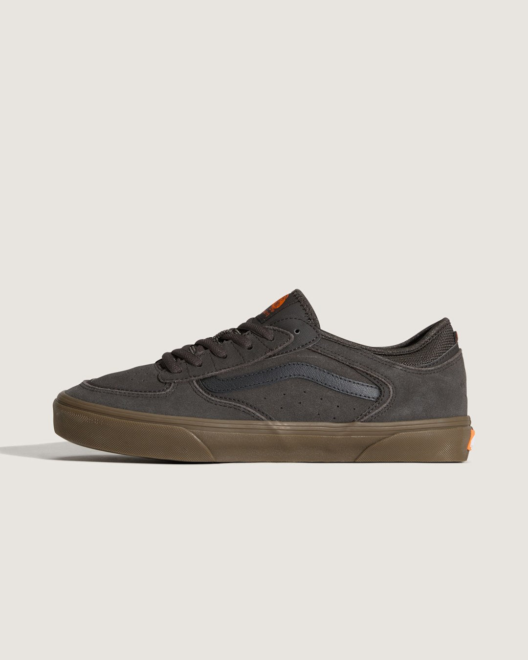 Vans Skate Rowley Gum Shoe in Brown