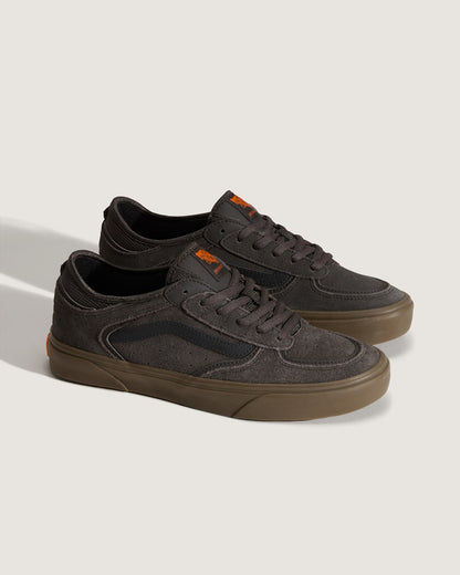 Vans Skate Rowley Gum Shoe in Brown