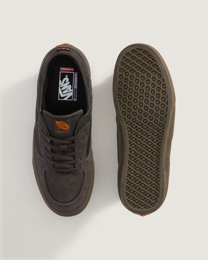 Vans Skate Rowley Gum Shoe in Brown