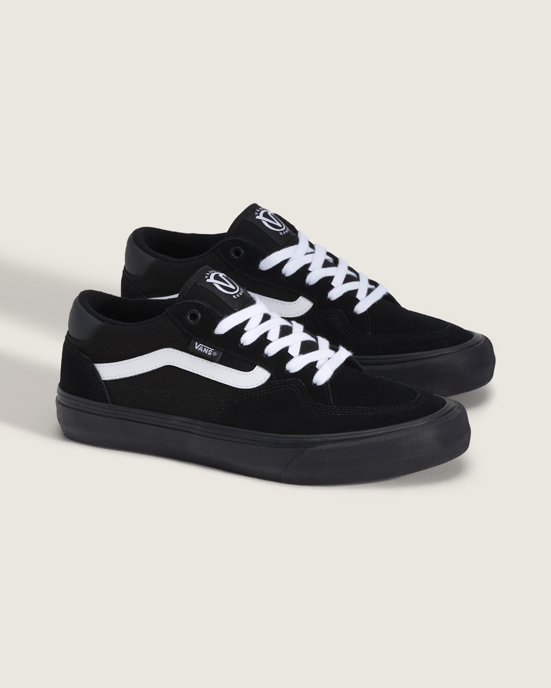 Vans Skate Rowan Shoe in Black