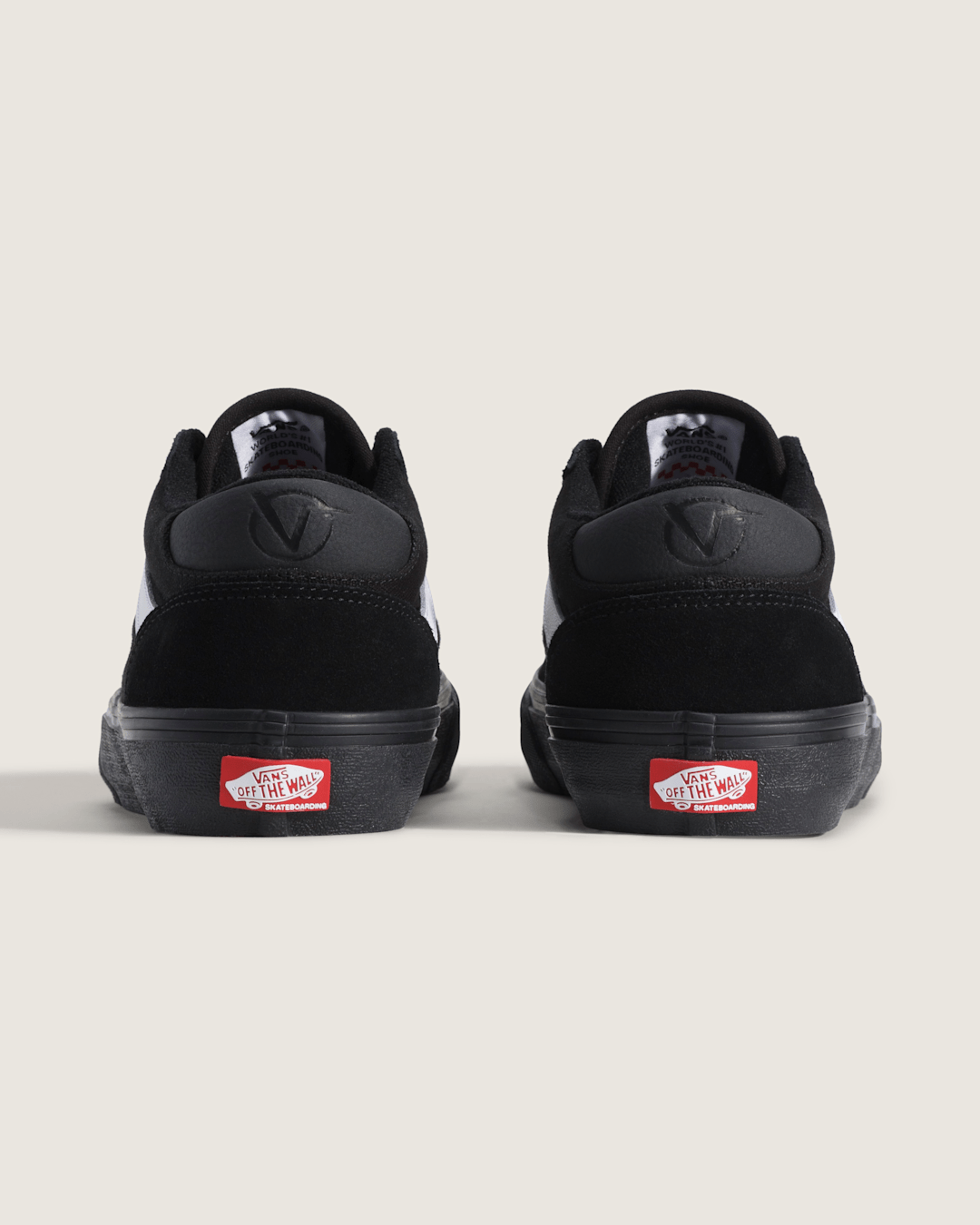 Vans Skate Rowan Shoe in Black