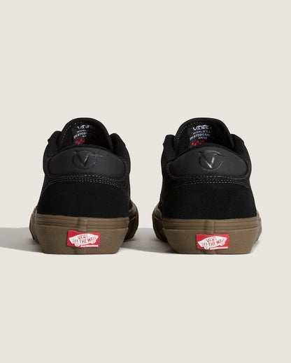 Vans Skate Rowan Gum Shoe in Black