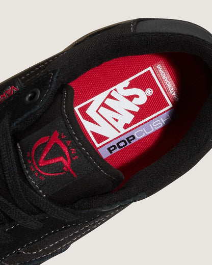 Vans Skate Rowan Gum Shoe in Black