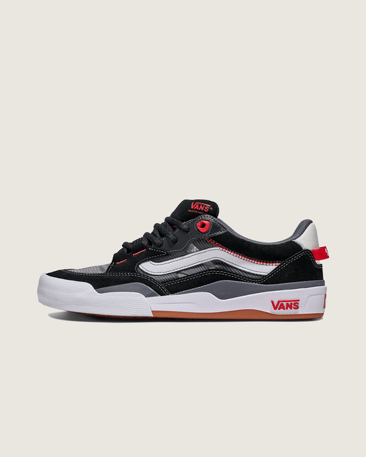 Vans Skate 2 Wayvee Shoe in Black / White / Red
