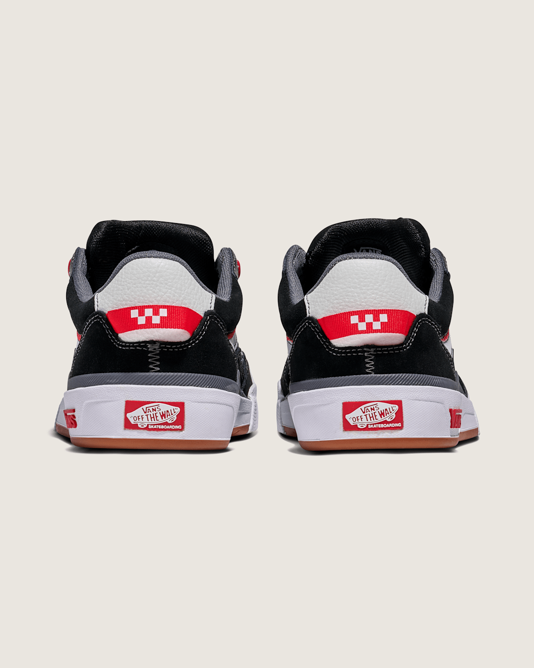 Vans Skate 2 Wayvee Shoe in Black / White / Red