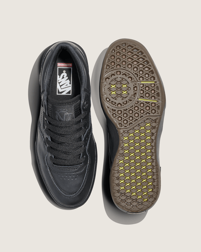 Vans Skate Rowan 2.0 Leather Shoe in Black