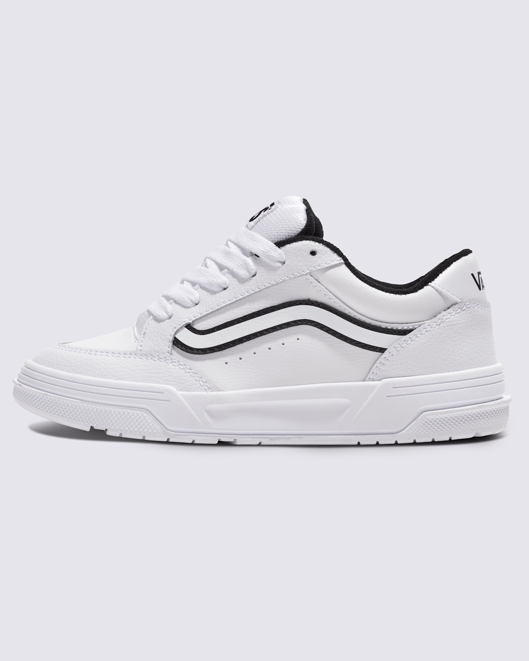 Vans Little Kids Hylane Shoe in White / Black