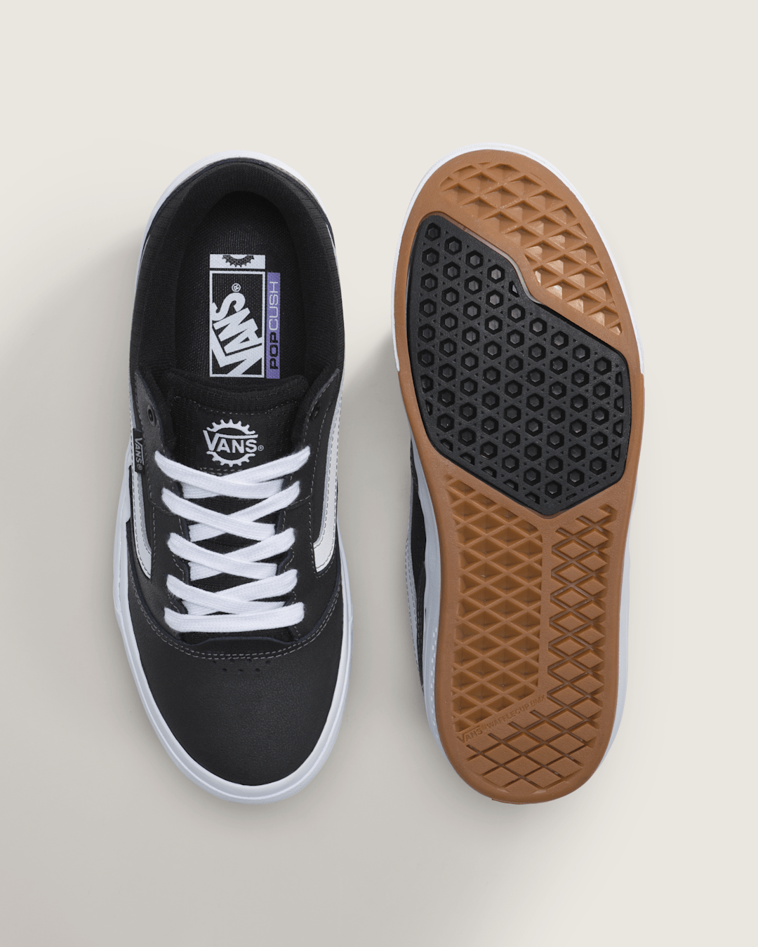Vans BMX Proof Wafflecup Shoe in Black / White