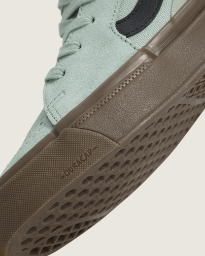 Vans BMX Sk8-Hi Gum Shoe in Grey / Olive Green