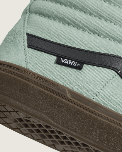 Vans BMX Sk8-Hi Gum Shoe in Grey / Olive Green