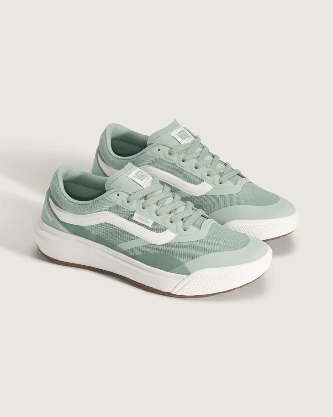 Vans UltraRange 2.0 Shoe in Grey / Olive Green