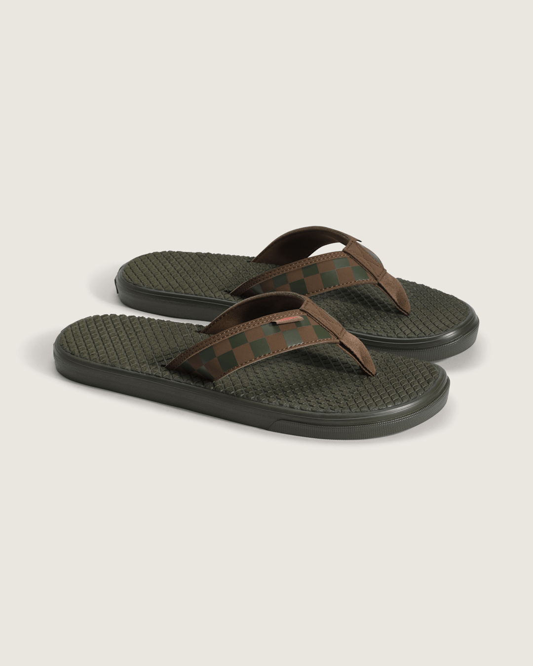 Vans La Costa Lite Sandal in Obsidian Fern Green