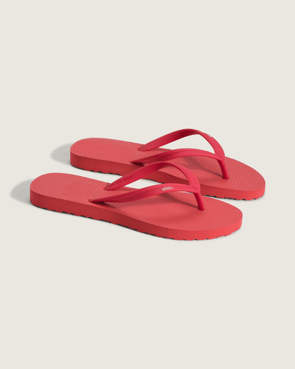 Vans Makena Sandal in Crimson Haze Red