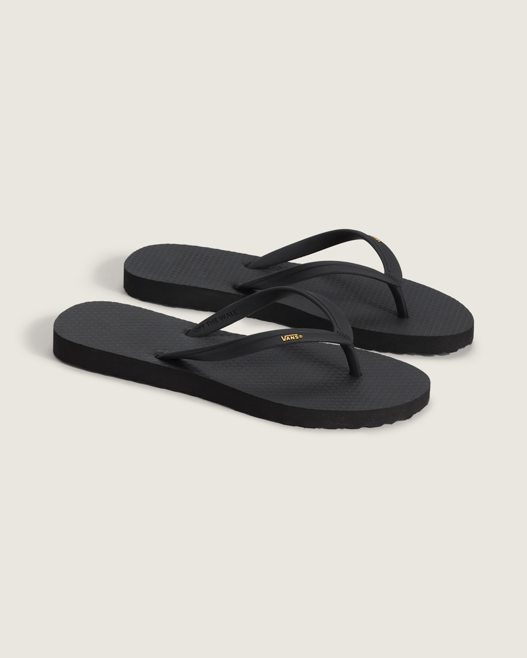 Vans Makena Sandal in Black / Gold Yellow