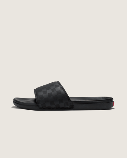 Vans La Costa Slide-On Checkerboard Black/Black Sandals