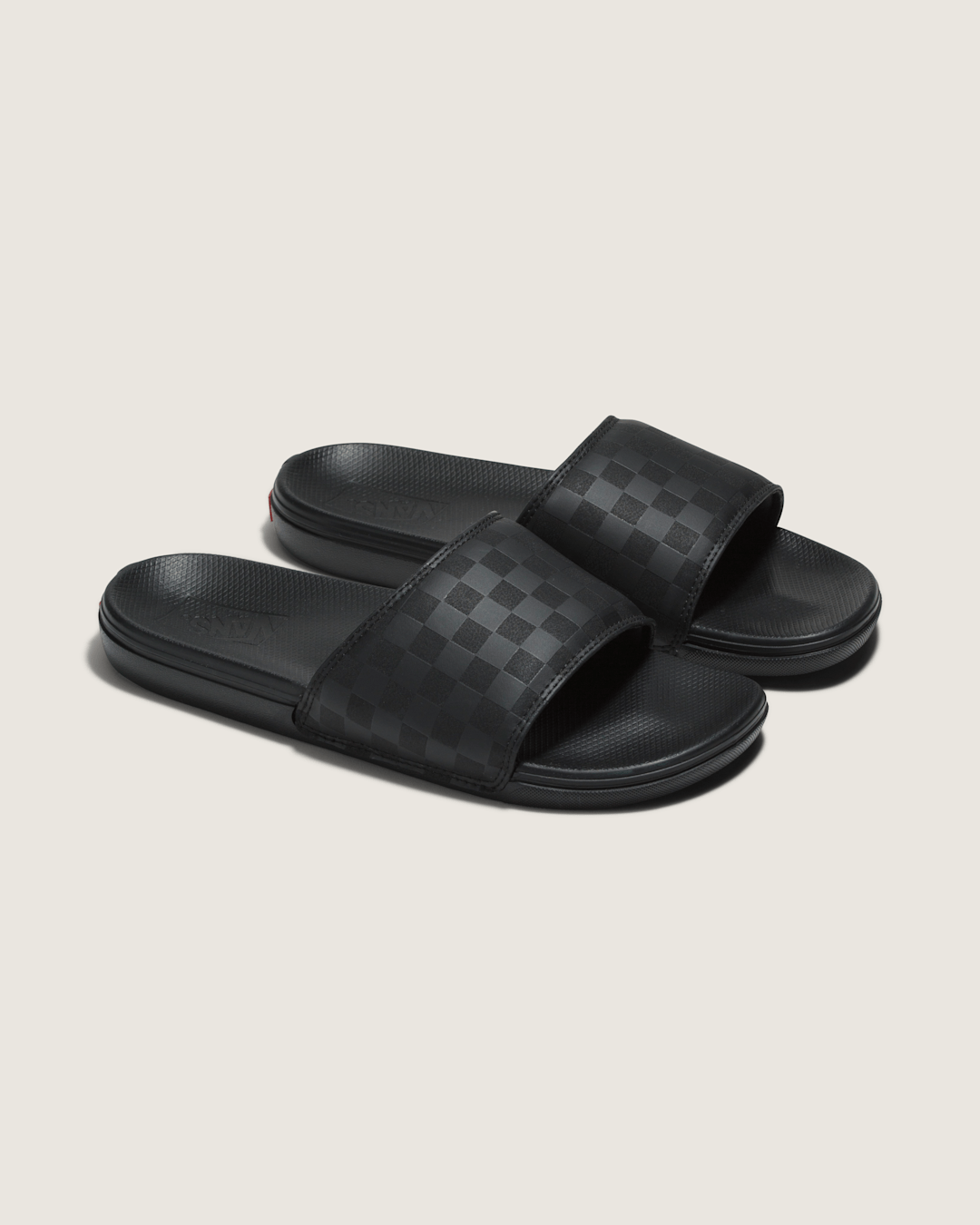 Vans La Costa Slide-On Checkerboard Black/Black Sandals