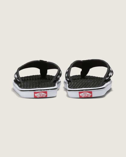 Vans La Costa Lite Checkerboard Sandal in Checkerboard Black / White