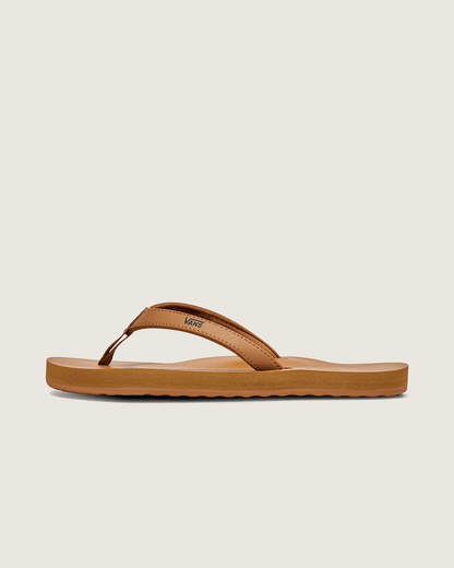 Vans Soft-Top Sandal in Chipmunk Brown