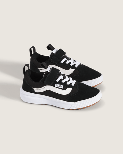 Vans Little Kids UltraRange V Shoe in Black / White