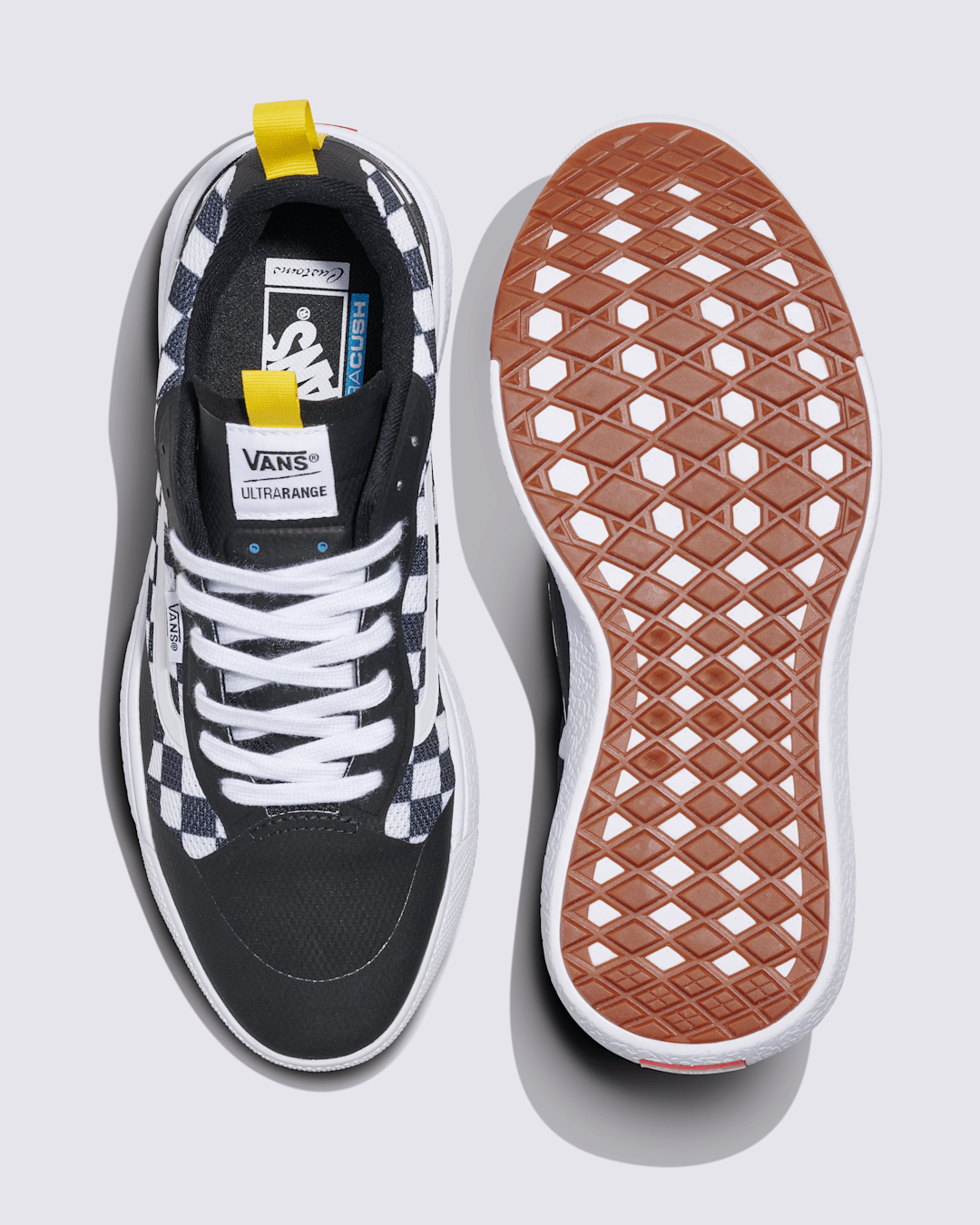 Vans Customs UltraRange EXO Checkerboard Shoe in Customs