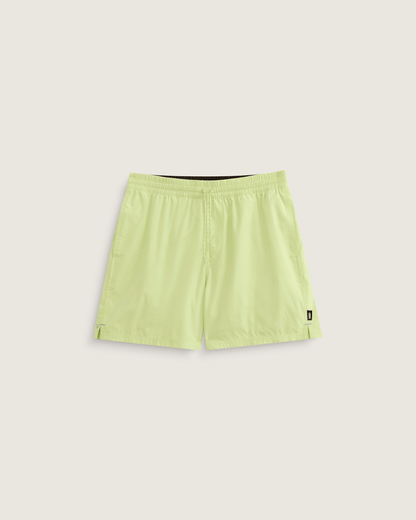 Vans Primary Solid Elastic 17'' Boardshorts in Shadow Lime Green