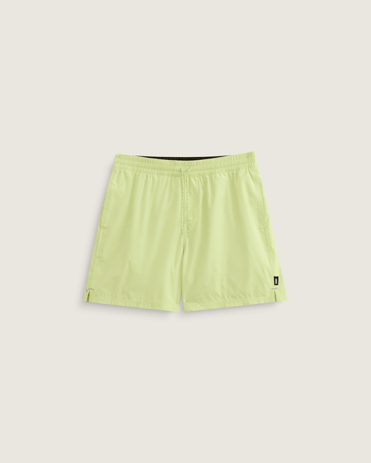 Vans Primary Solid Elastic 17'' Boardshorts in Shadow Lime Green