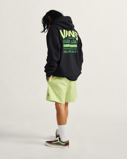 Vans Primary Solid Elastic 17'' Boardshorts in Shadow Lime Green