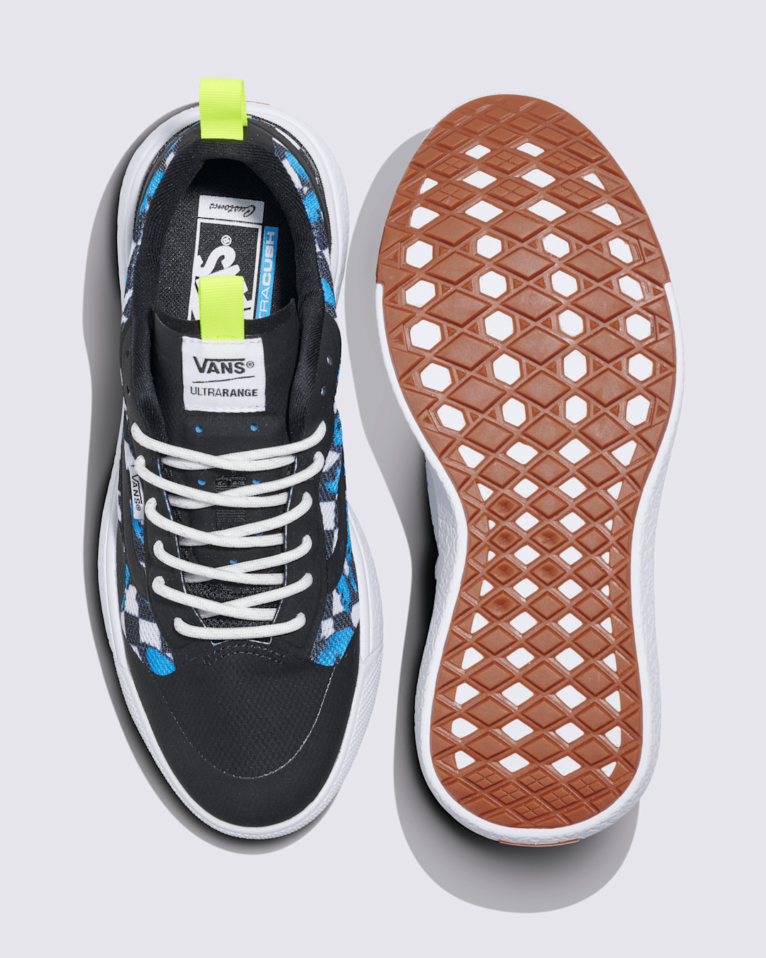 Vans Customs UltraRange EXO Checkerboard Shoe in Customs