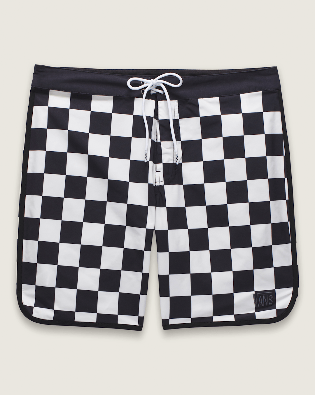 Vans Everride Scalloped 18'' Boardshorts in Black / White