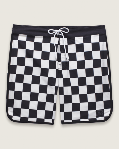 Vans Everride Scalloped 18'' Boardshorts in Black / White