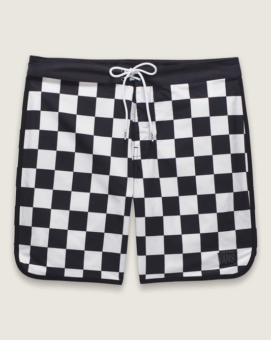 Vans Everride Scalloped 18'' Boardshorts in Black / White