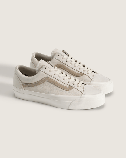 Vans Premium Old Skool Shoe in Oatmeal Beige