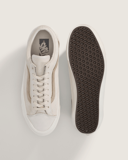 Vans Premium Old Skool Shoe in Oatmeal Beige