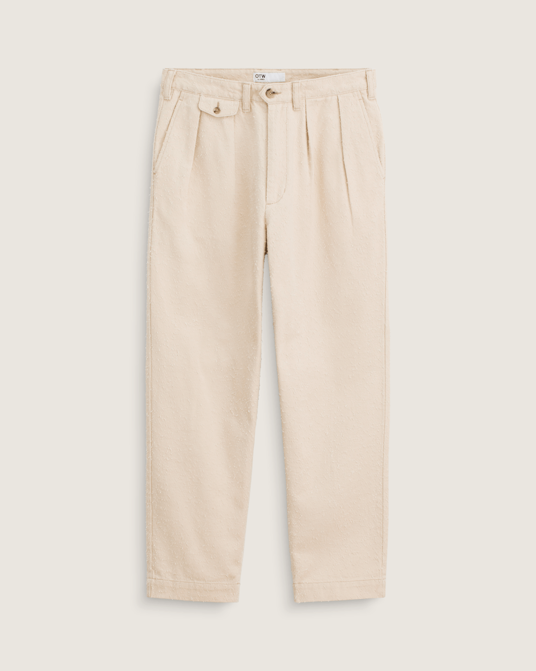 Vans OTW by Vans Back Pleated Trousers in Creme Brulee Beige