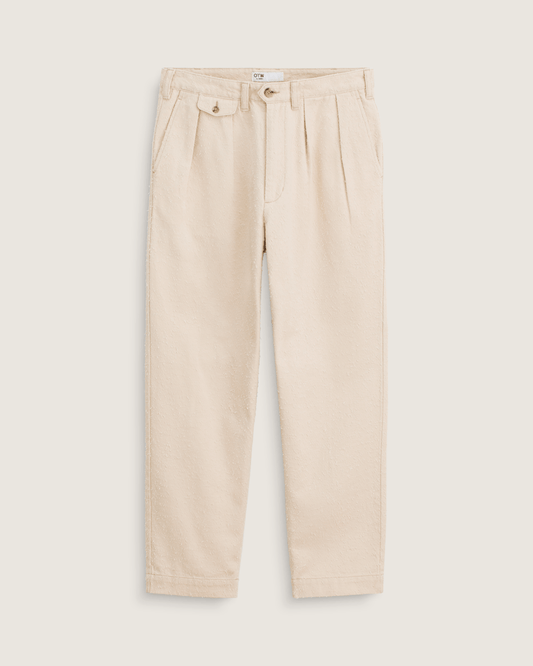 Vans OTW by Vans Back Pleated Trousers in Creme Brulee Beige